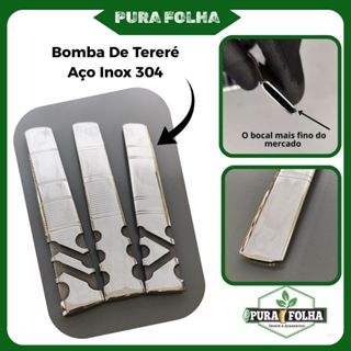 Bomba de Tereré Larga Super Luxo em Oferta na Shopee