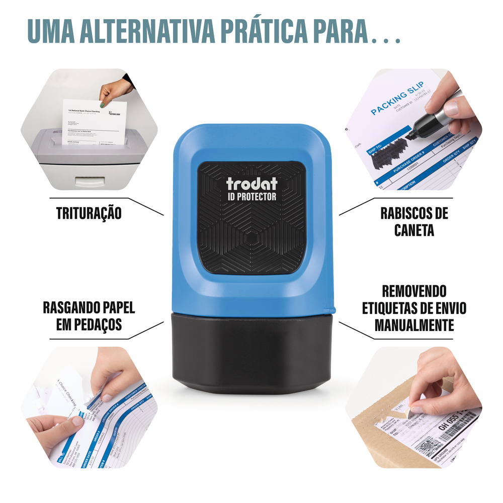 CARIMBO ID PROTECT + PROTECAO DE DADOS em Oferta na Shopee