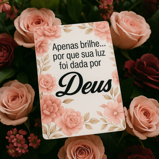 Kit Mini Cartões com versiculos biblicos mimo para cliente tamanho 4x5cm Pronta entrega em Oferta na Shopee