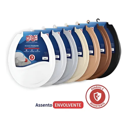 Assento De Vaso Sanitário Envolvente Herc Universal Plastica