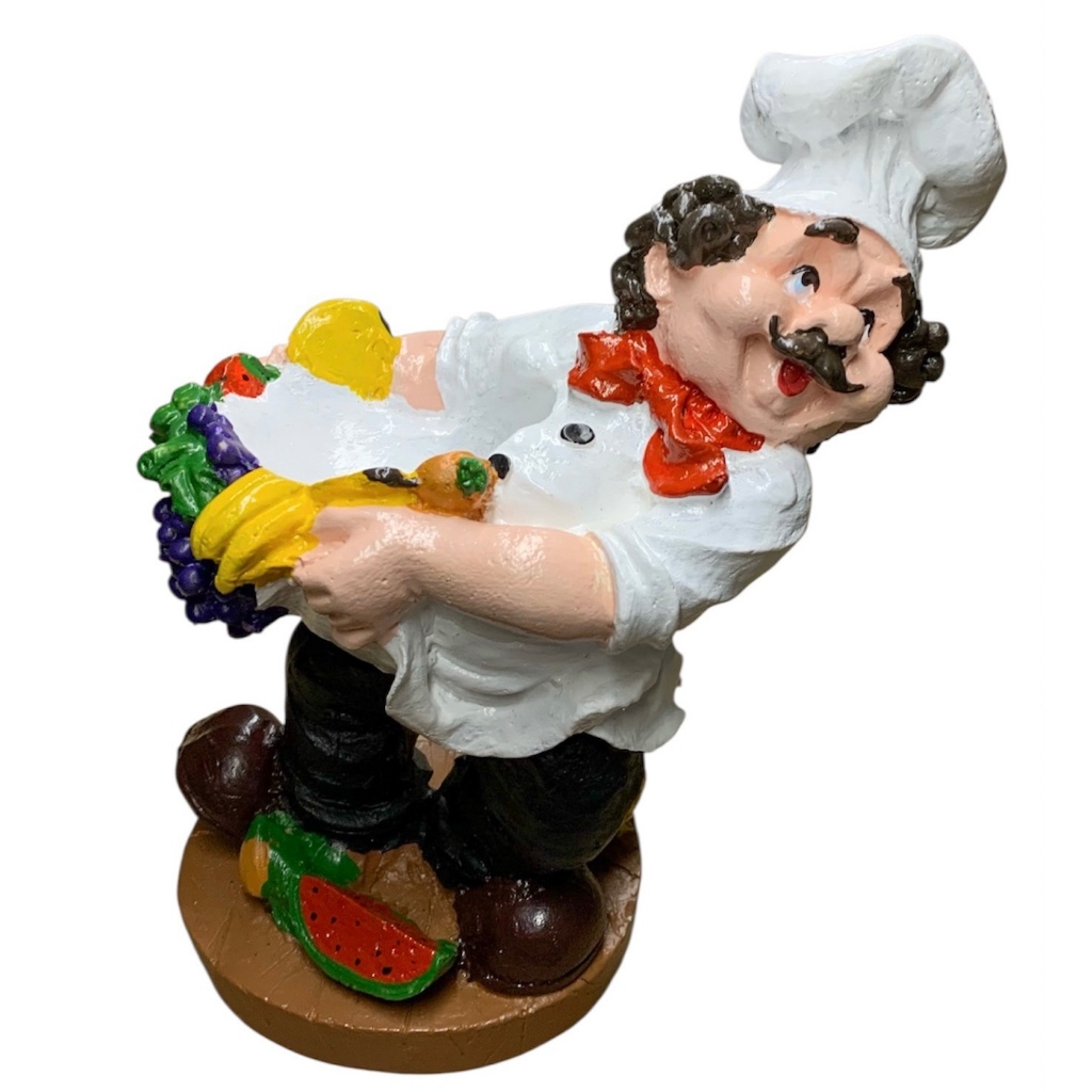 Porta Vinho Cozinheiro Avental em Oferta na Shopee