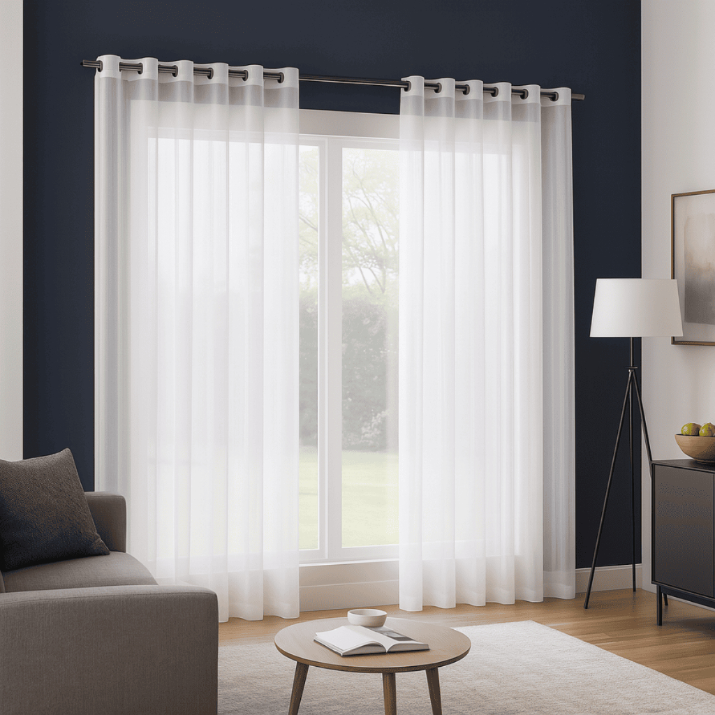 Cortina VOIL TRANSLUCIDA 2,80x1,80 - Decoração Quarto, Sala em Oferta na Shopee