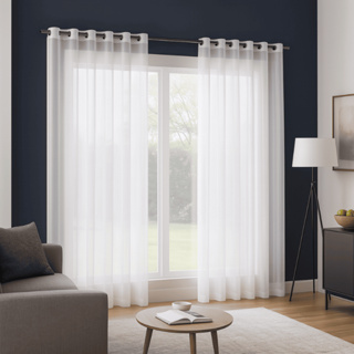 Cortina VOIL TRANSLUCIDA 2,80x1,80 - Decoração Quarto, Sala em Oferta na Shopee