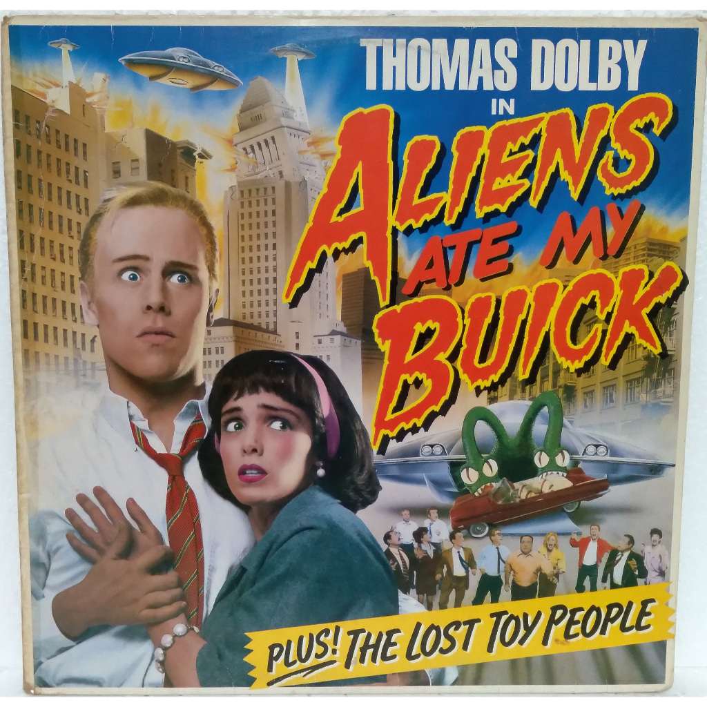 Lp - Thomas Dolby - Aliens Ate My Buick - c/encarte - 1988
