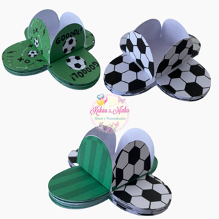 50 Forminhas 4 Pétalas Futebol Bola Festas Aniversários Fominhas para Doces Confeitaria em Oferta na Shopee