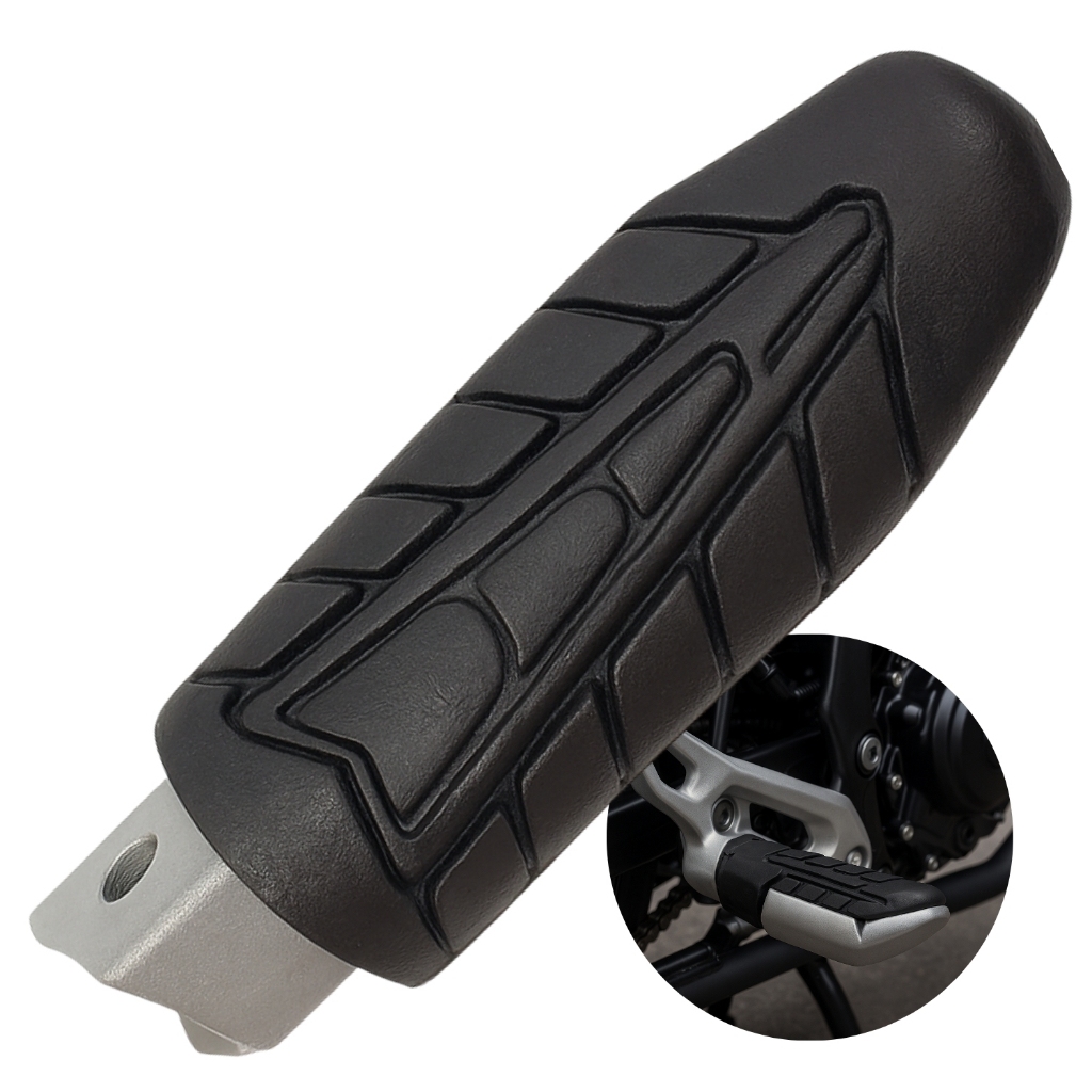 Pedaleira Traseira Direita e Esquerda Moto Twister 250 e Titan 160 Preta - Spare Parts and Accessories for Vehicles
