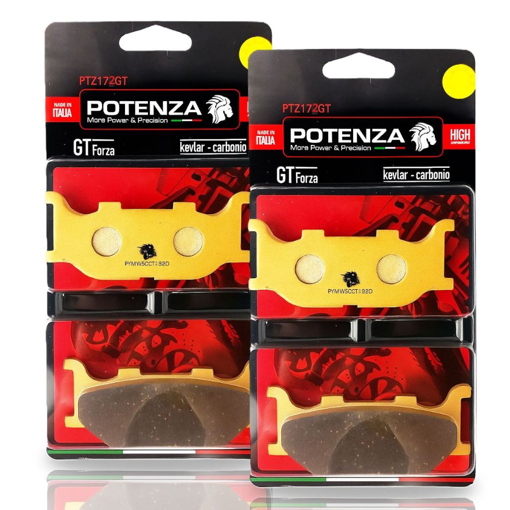 Kit Pastilhas de Freio Dianteiras P/ Yamaha Xj6 N / Xj6 S Potenza Gt Forza em Oferta na Shopee