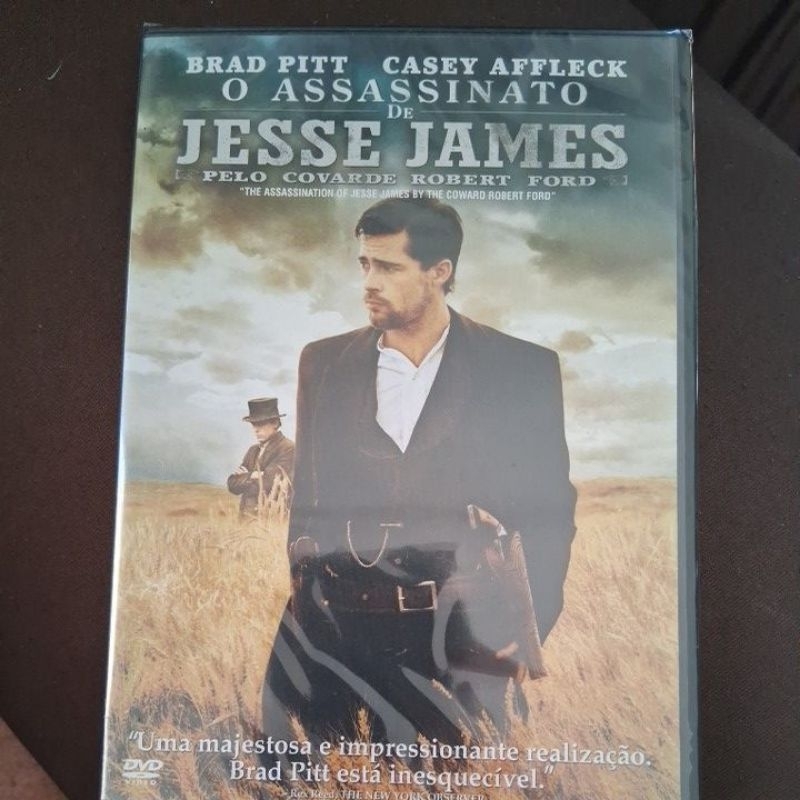 dvd o assassinato de Jesse James original (lacrado)