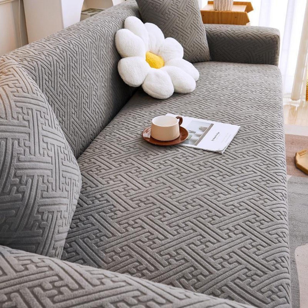 Capa Para Sofá Estampada 1 2 3 e 4 Lugares Antiderrapante À Prova De Poeira Lavável em Oferta na Shopee