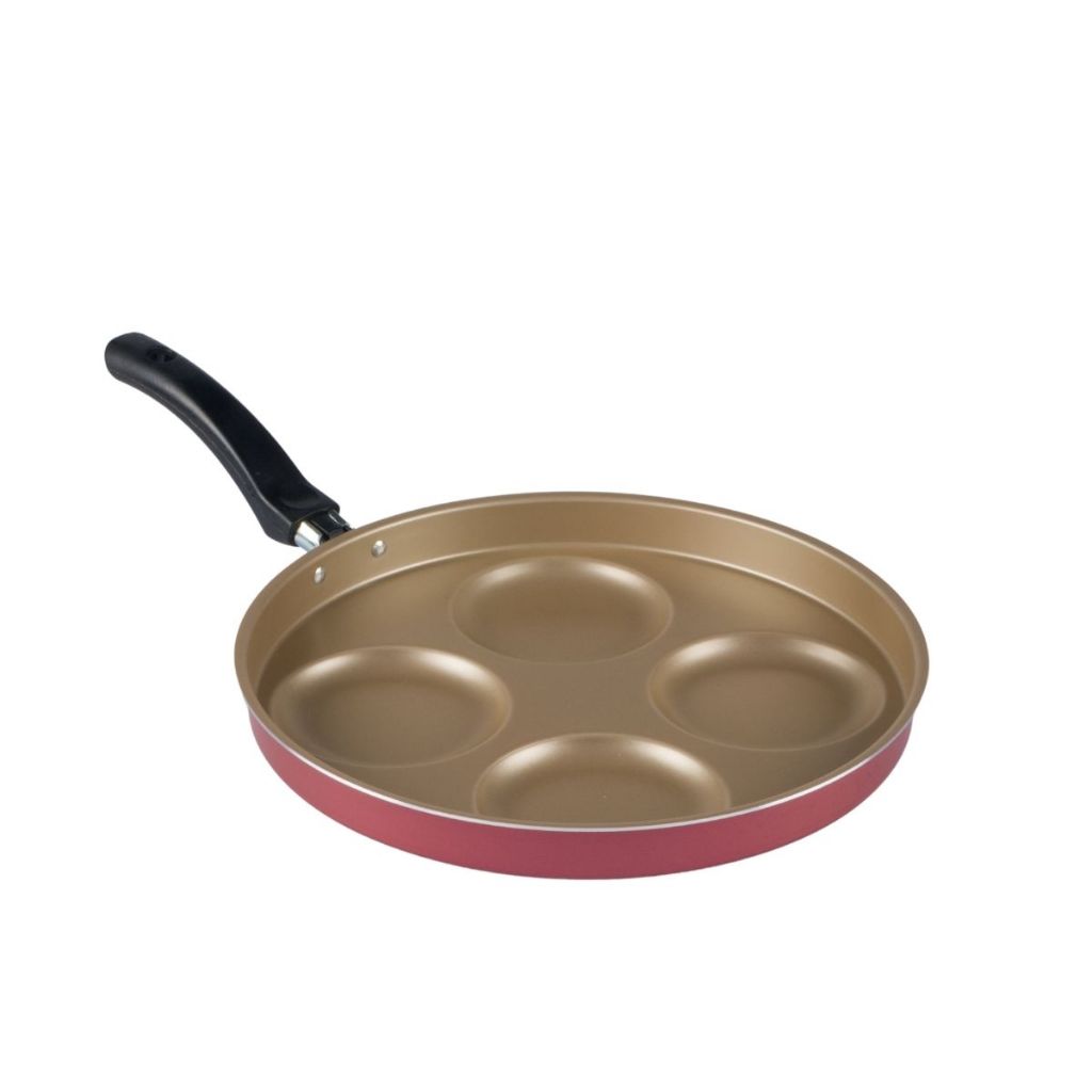 Frigideira Antiaderente 4 Ovos Cereja Nacional em Oferta na Shopee