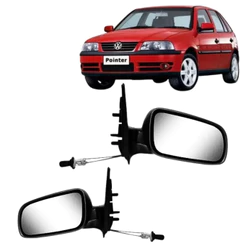 Retrovisor Gol Parati Saveiro G3 G4 4 portas com Controle 1999 2000 2001 2002 2003 2004 2005 2006 2007 2008