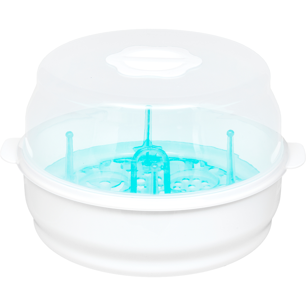 Esterilizador de Mamadeiras e Acessórios de Micro-ondas – Compacto, Prático e Livre de BPA - Buba em Oferta na Shopee
