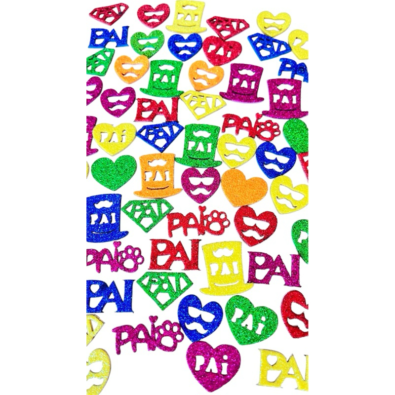 100 Adesivos Eva Dia Dos Pais Pet Aplique Eva Pet Shop Cães
