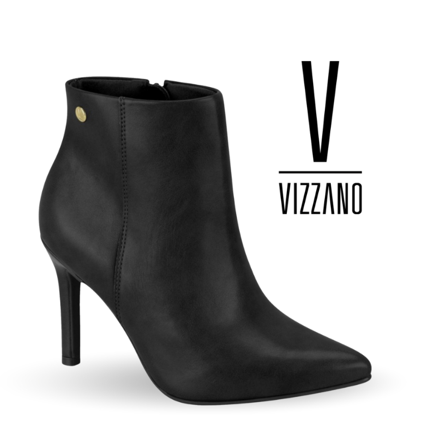 Bota Preta Cano Curto Salto Fino: Onde Comprar | BuscaProdutos