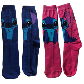Meias STITCH Unissex – Confortáveis e Estilosas para Adultos em Oferta na Shopee