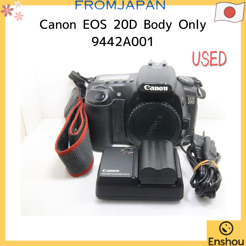 [USED][Direto do Japão][Itens usados]Canon EOS 20D Corpo Único 9442A001
