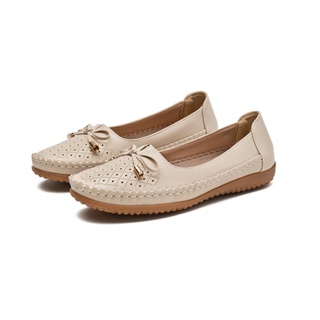 Mocassim Feminino Sapatos sem cadarço Macio, confortável e respirável em Oferta na Shopee