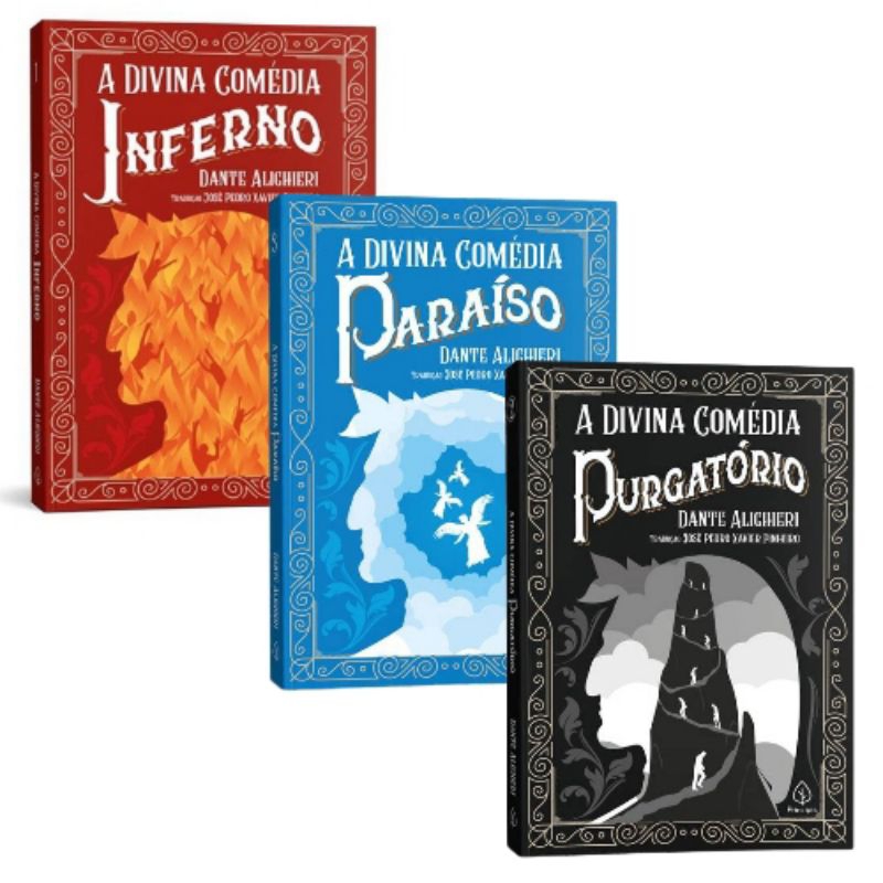 Kit A Divina comédia - O Inferno - O Paraíso - O Purgatório - 3 Livros em Oferta na Shopee