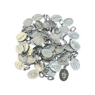 100 Mini Medalhas de Nossa Senhora Das Graças Tamanho Pequeno 1,3 cm em Oferta na Shopee
