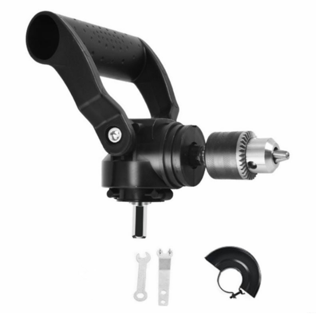 Adaptador Angular 90° Para Furadeira E Parafusadeira (Sem Mandril)