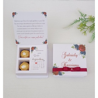 Caixas convite Padrinho Madrinha de Casamento Varios modelos em Oferta na Shopee