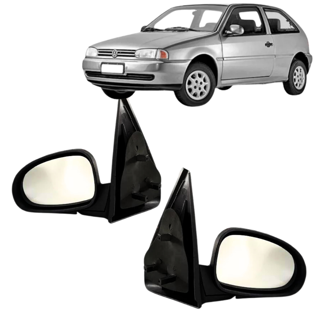 Retrovisor Gol G2 Bola Parati 2 Portas 1995 1996 1997 1998 1999 sem controle
