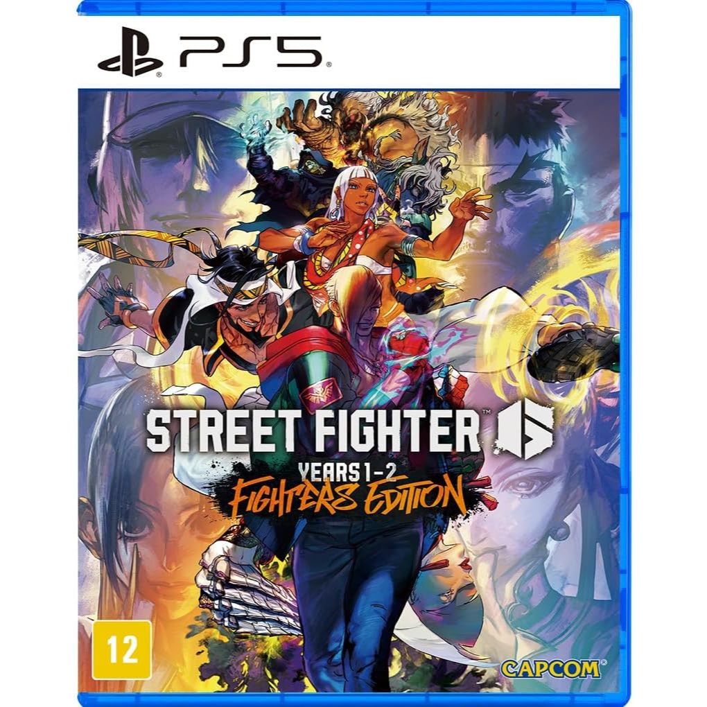 Pré-venda Street Fighter 6 Year 1 e 2 Fighters Edition -PS5