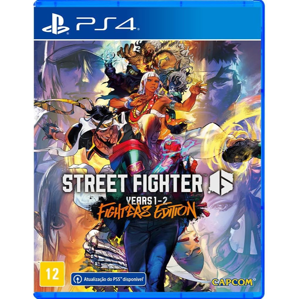 Pré venda Street Fighter 6 Year 1 e 2 Fighters Edition -PS4