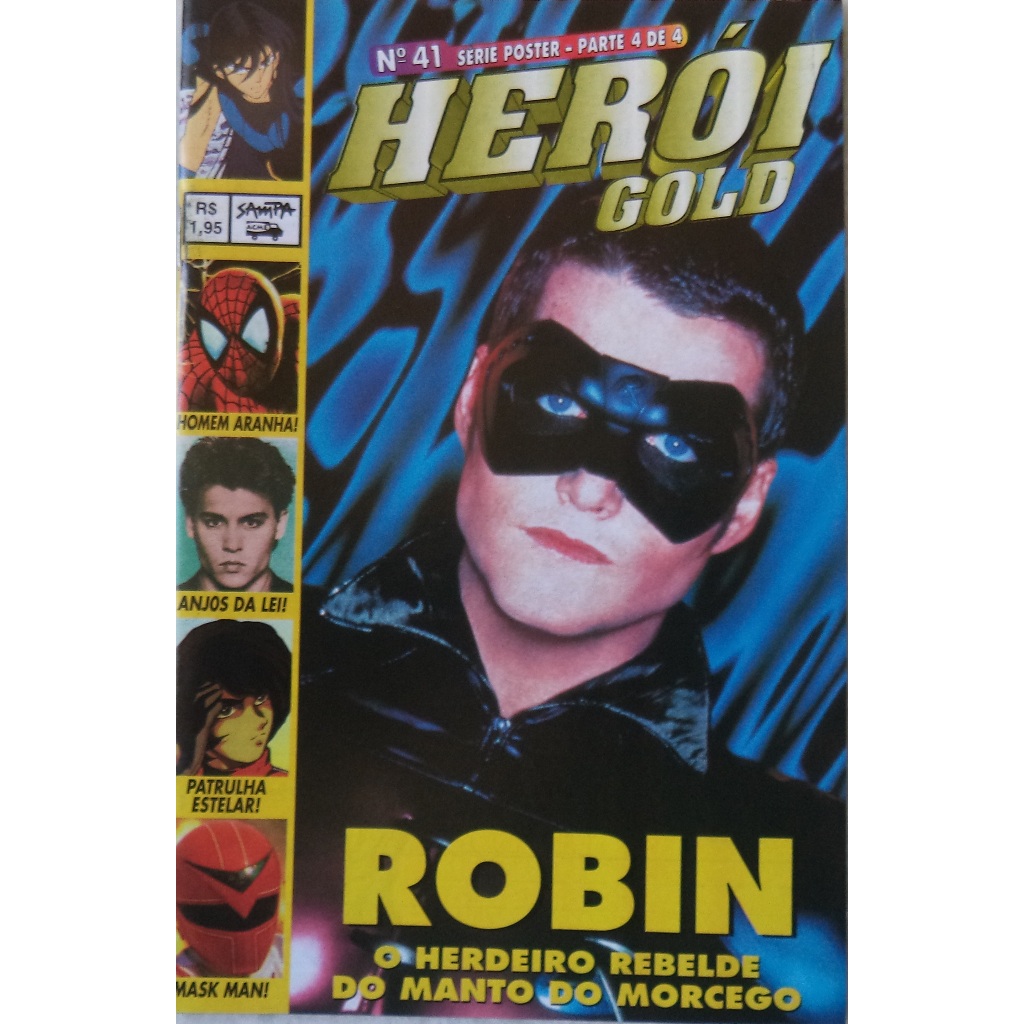 Revista Heroi Gold N° 41 Capa Robin