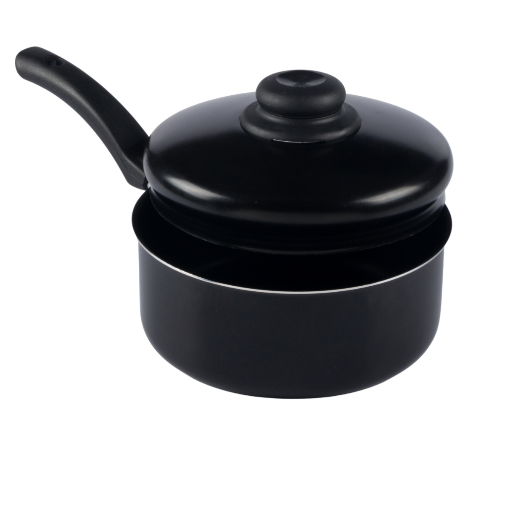 Panela Antiaderente Tampa De Alumínio 18cm Vermelho Nacional - Home & Living