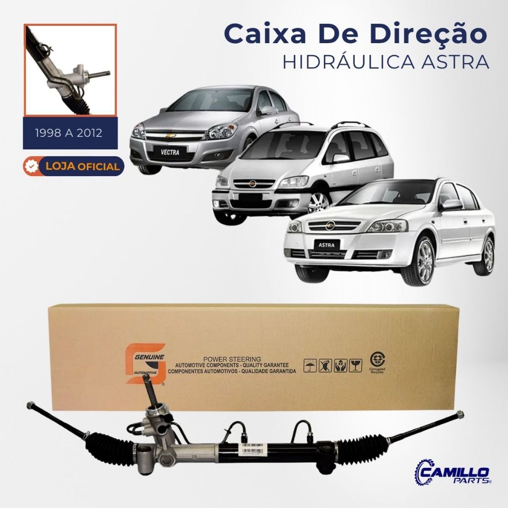 Caixa Direção Hidráulica Astra Zafira Vectra 1998 a 2012 Completa