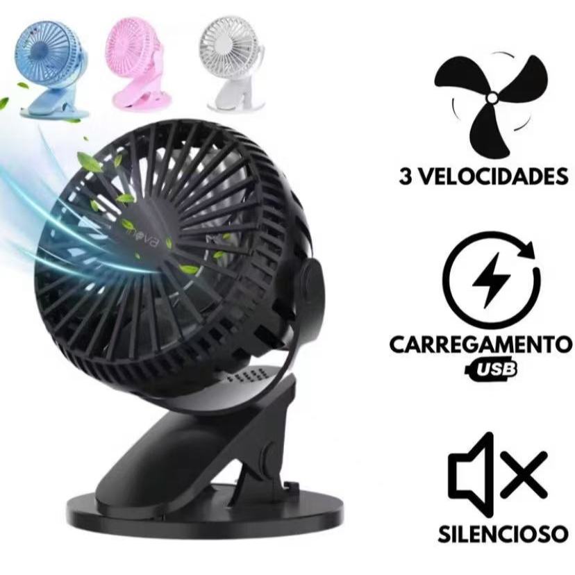 Ventilador  de Desktop Portátil Mão Usb Recarregável novo Mini Fan