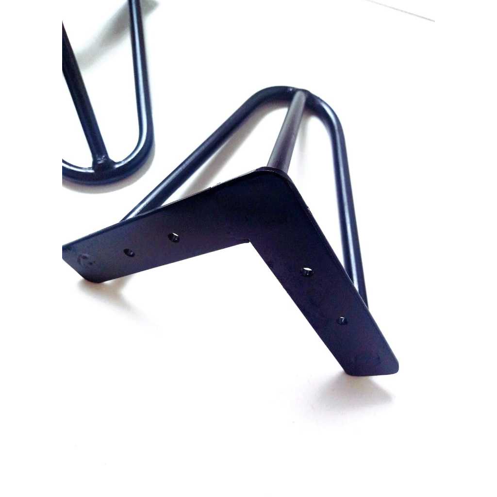 Pés de Móveis 25cm (08mm) Hairpin Legs Ferro Mesa Banqueta Banco