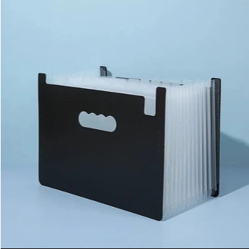 Pasta Sanfonada 24 Divisórias Organizadora Documentos A4 Expansível Impermeável Ref: XB-5461 em Oferta na Shopee