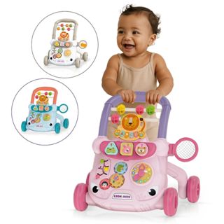 Andador de Bebê Educativo Musical Atividades Infantil Didático em Oferta na Shopee