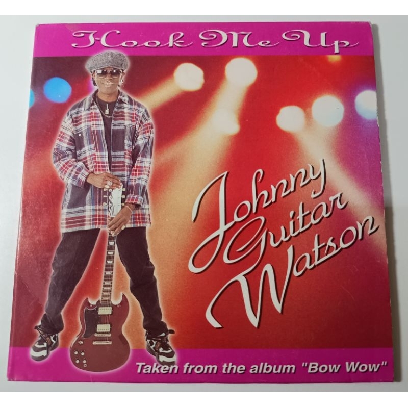 CD Johnny Guitar Watson - Hook Me Up, Vocal / Instrumental, Em Excelente Estado