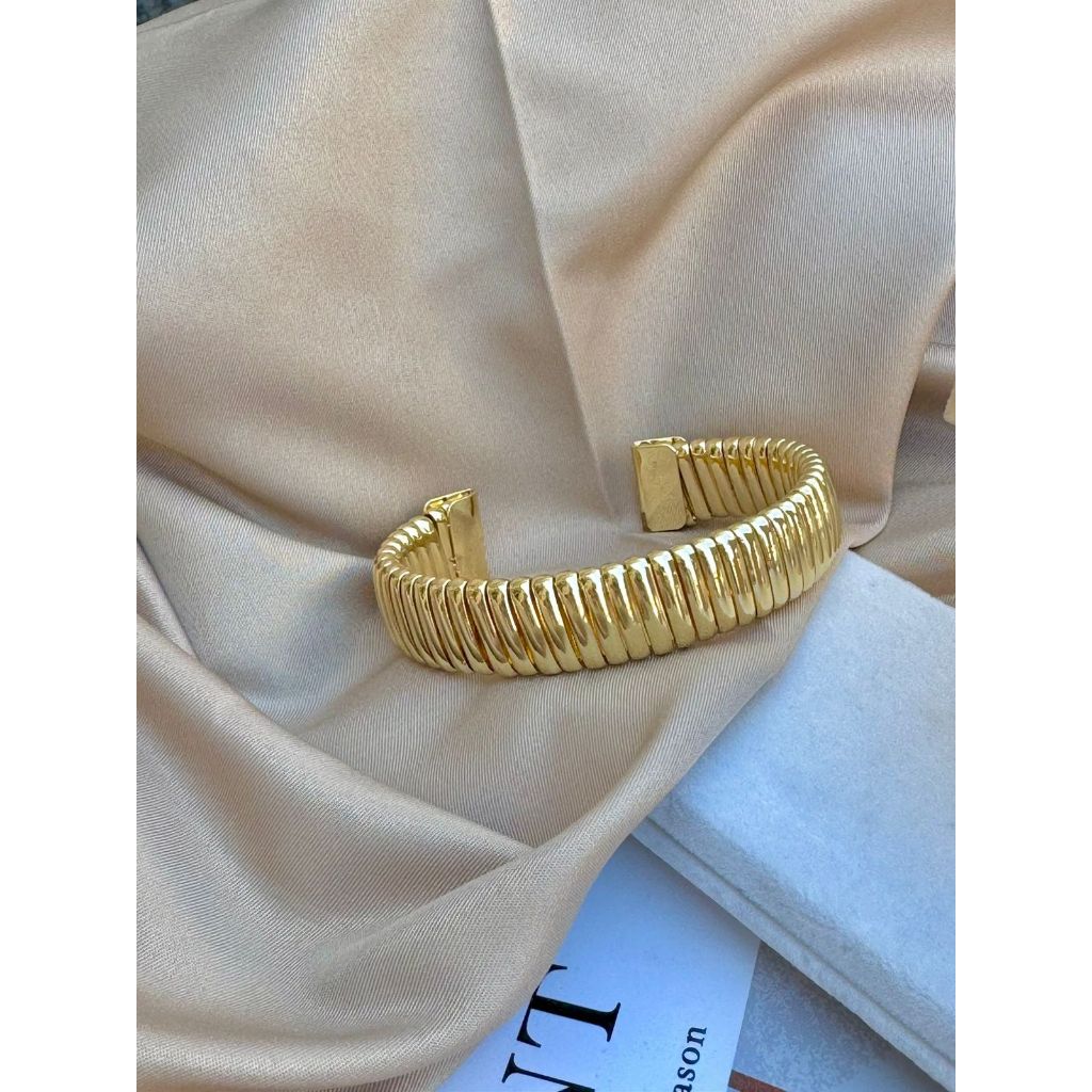 1 Peça Estiloso Geométrico Bracelete De Liga De Zinco Com Forma Circular, Estilo De Rua E Alto Padrão, Abstrato E Vintag