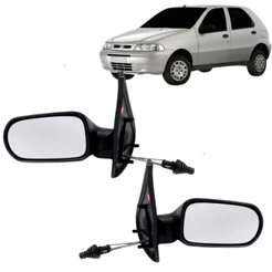 Retrovisor Palio Siena G2 Fire 1999 2000 2001 2002 2003 4 Portas Com Controle