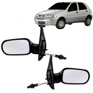 Retrovisor Palio Siena G2 Fire 1999 2000 2001 2002 2003 4 Portas Com Controle em Oferta na Shopee
