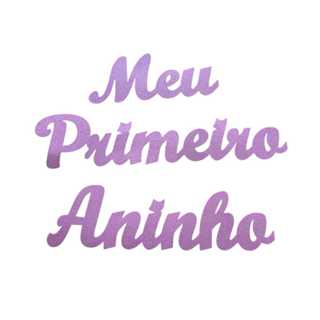 Kit em eva- Recorte Meu Primeiro Aninho em eva com Glitter em Oferta na Shopee