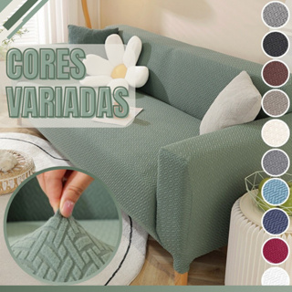 Capa Para Sofá Estampada 1 2 3 e 4 Lugares Antiderrapante À Prova De Poeira Lavável Alta Qualidade Elastica em Oferta na Shopee