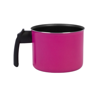 Fervedor Antiaderente 12Cm 1200Ml Rosa Nacional em Oferta na Shopee