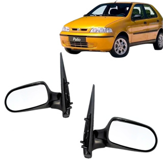 Retrovisor Fiat Palio Siena G2 Fire 1999 2000 2001 2002 2003 2004 2005 2006 2007 2008 4 Portas Sem Controle em Oferta na Shopee