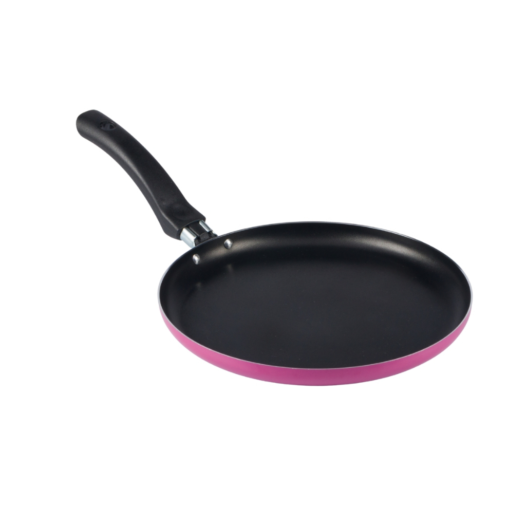 Frigideira Panquequeira Antiaderente 22Cm Rosa Nacional - Home & Living