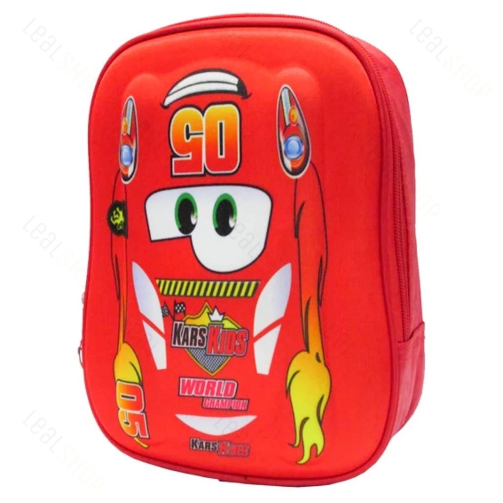 LANCHEIRAS INFANTIL PARA MENINOS CARRO 3D ALTO REVELO MCQUEEM
