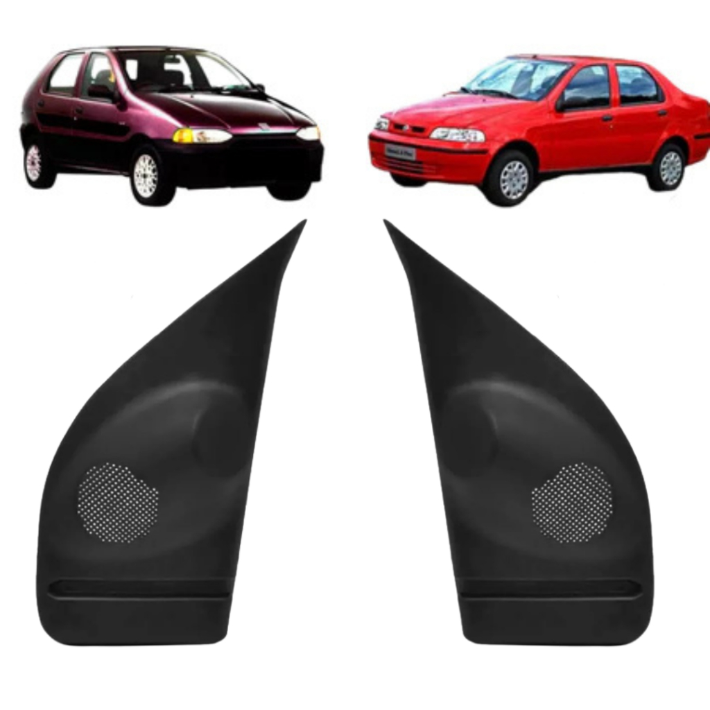 ACABAMENTO INTERNO RETROVISOR Siena Palio 1996 1997 1998 1999 2000 2001 2002 2003 2004 2005 4 PORTAS SEM FURO