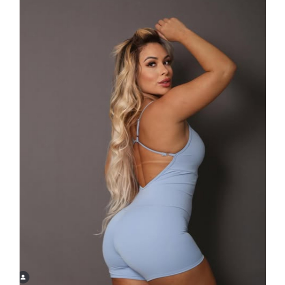 MACAQUINHO ACADEMIA FITNESS FEMININO ALCINHA COSTA ABERTA MACACÃO YOGA ESPORTIVO GINÁSTICA ZERO TRANSPARENCIA