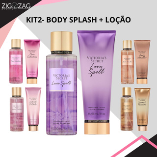 Kit 2 Perfumado Body Splash + Loção Hidratante Victoria's Secret Original , Creme de HIdratação, Perfume Corporal em Oferta na Shopee