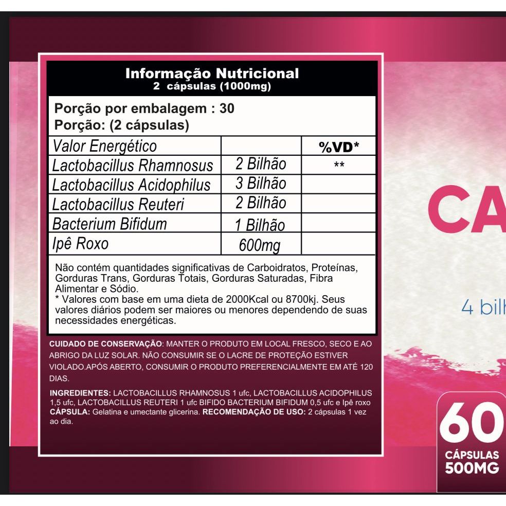CANDITCHAU PROBIÓTICOS ANTIFUNGO LACTOBACILOS FLORA INTIMA CANDIDIASE CANDIDA CANDIFLORA CANDIA