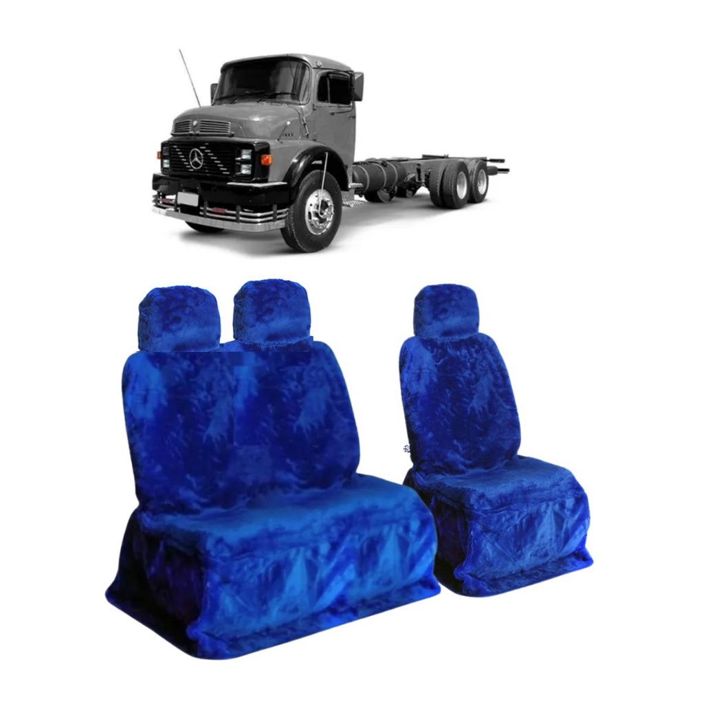 Capa Banco Duplo Sofá Cama E Individual Em Pelúcia Mercedes